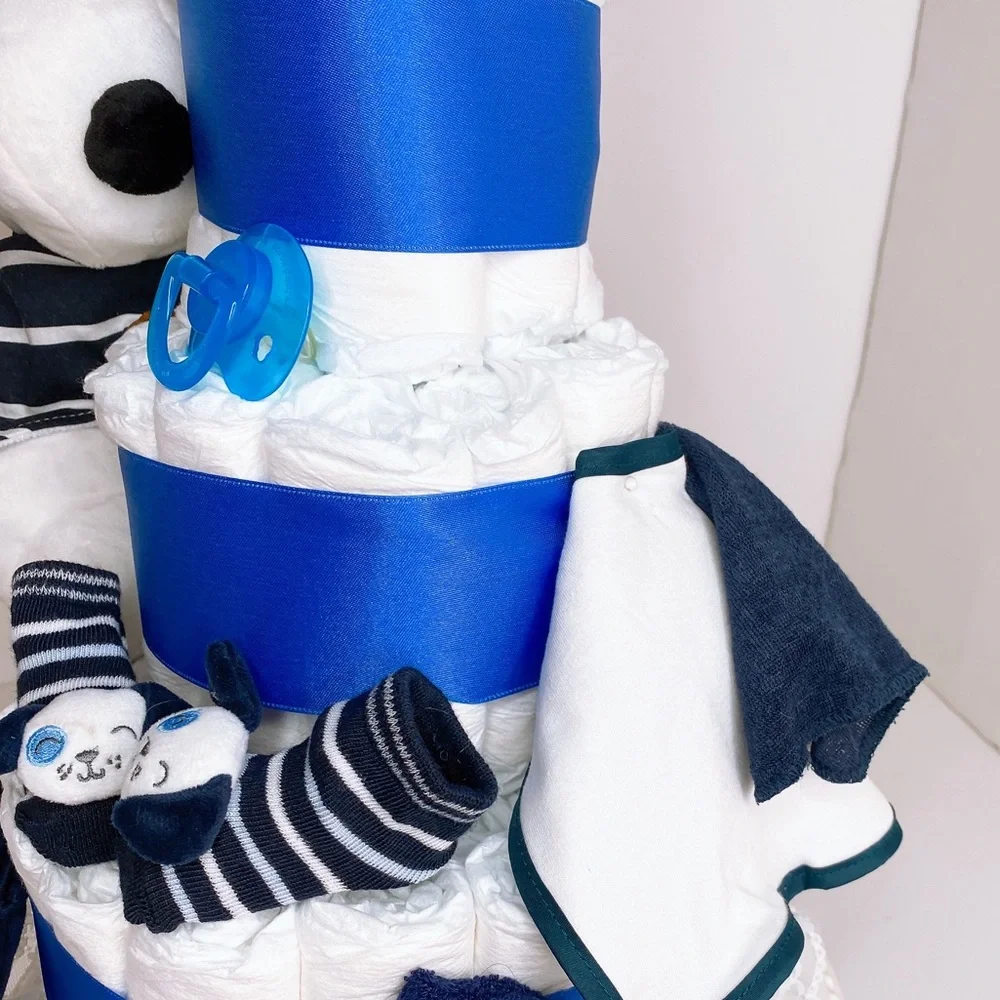Puppy Diaper Cake, Doggy Diaper Cake